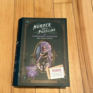 Murder Most Puzzling The Clairvoyants’ Convention 500 Piece Puzzle
